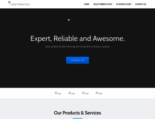 luckytimberfloor.com.au screenshot