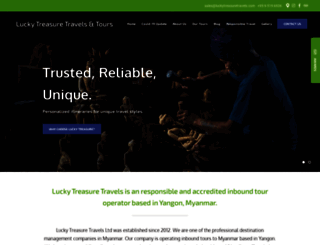 luckytreasuretravels.com screenshot