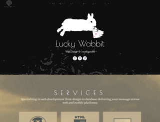 luckywabbit.com screenshot