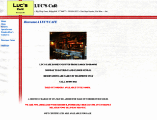 lucscafe.com screenshot