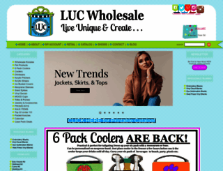 lucwholesale.com screenshot