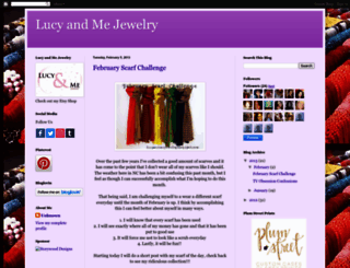 lucyandmejewelry.blogspot.com screenshot