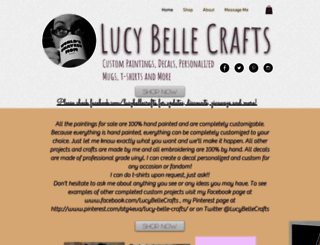 lucybellecrafts.com screenshot