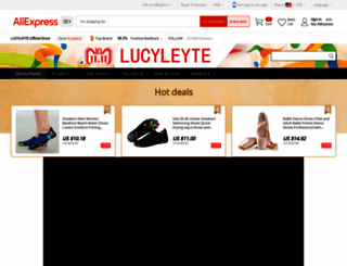 lucyleyte.aliexpress.com screenshot