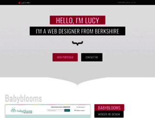 lucymo.co.uk screenshot