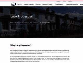 lucyproperties.co.uk screenshot