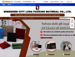 ludapacking.en.alibaba.com screenshot