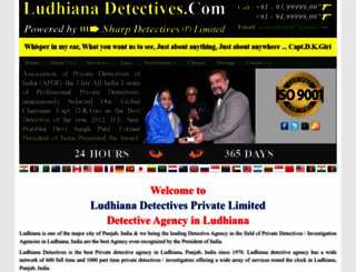 ludhianadetectives.com screenshot