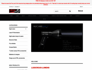 ludicrous-lumens.co.uk screenshot