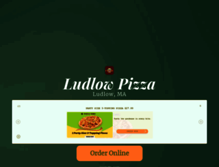 ludlowpizza.net screenshot