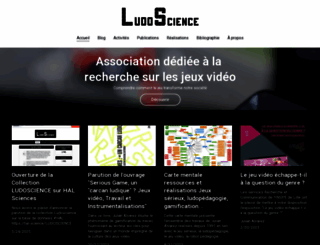 ludoscience.com screenshot