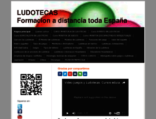 ludotecas.jimdo.com screenshot