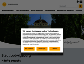 ludwigsburg.de screenshot