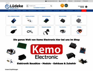 luedeke-elektronic.de screenshot