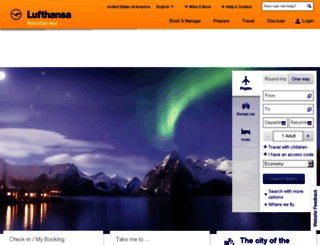 lufhansa.com screenshot