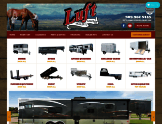 lufttrailers.com screenshot