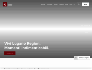 lugano-tourism.ch screenshot