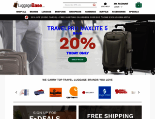 luggagebase.com screenshot