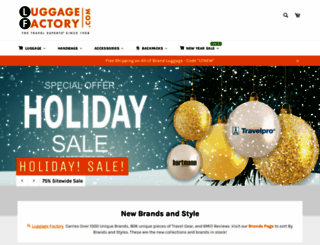 luggagefactory.com screenshot