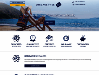 luggagefree.com screenshot