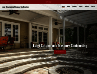 luigicmasonry.com screenshot
