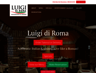 luigidiroma.com screenshot