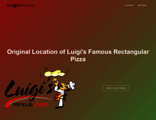 luigisfamous.pizza screenshot