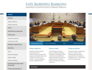 luisrobertobarroso.com.br screenshot