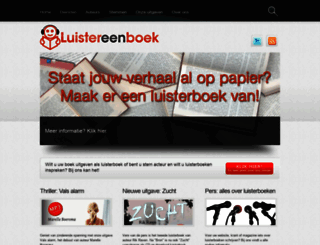 luistereenboek.nl screenshot