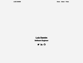 luizdamim.com screenshot