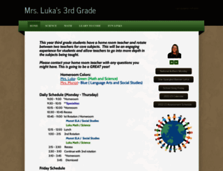 lukaclass.weebly.com screenshot