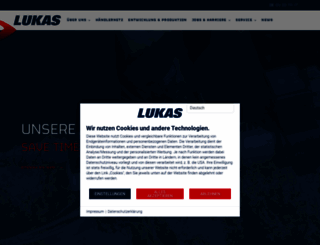 lukas.com screenshot