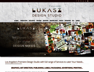lukaszdesign.com screenshot