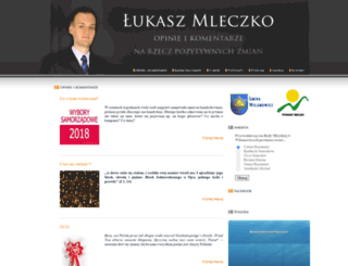 lukaszmleczko.pl screenshot