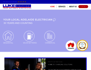 lukeelectrical.com screenshot