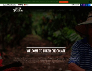lukerchocolate.com screenshot