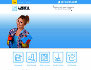 lukescleaningservices.com screenshot