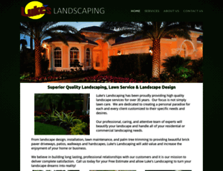 lukeslandscaping.com screenshot