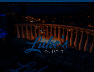 lukesonfront.com screenshot