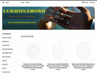 lukhidiamond.com screenshot