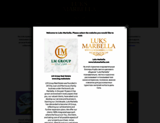 luksmarbella.com screenshot