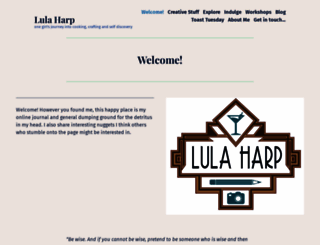 lulaharp.wordpress.com screenshot