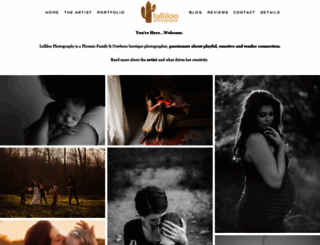 lulliloophotography.com screenshot