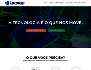 lumase.com.br screenshot