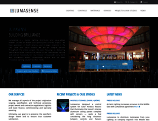 lumasense.com screenshot