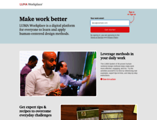 lumaworkplace.com screenshot