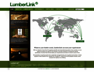 lumberlink.co.nz screenshot