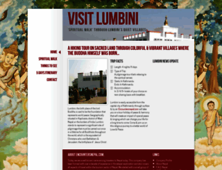 lumbini.encountersnepal.com screenshot