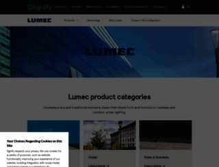 lumec.com screenshot