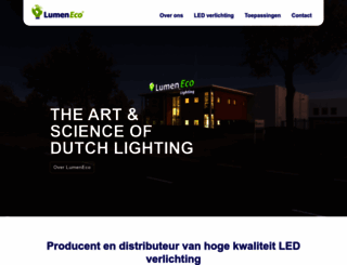lumeneco.nl screenshot